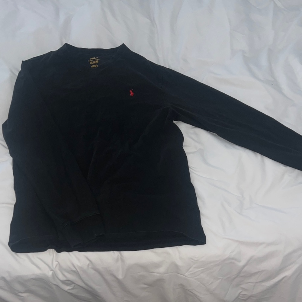 Polo by Ralph Lauren Black Long Sleeve Tee